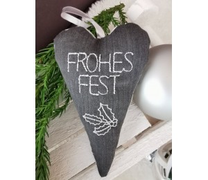 Stickserie ITH - Herzen Weihnachten